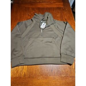 LASLULU Women's Hoodie Athletic Pullover Soft Cropped‎ Size XL 20/23 NWT (A959)